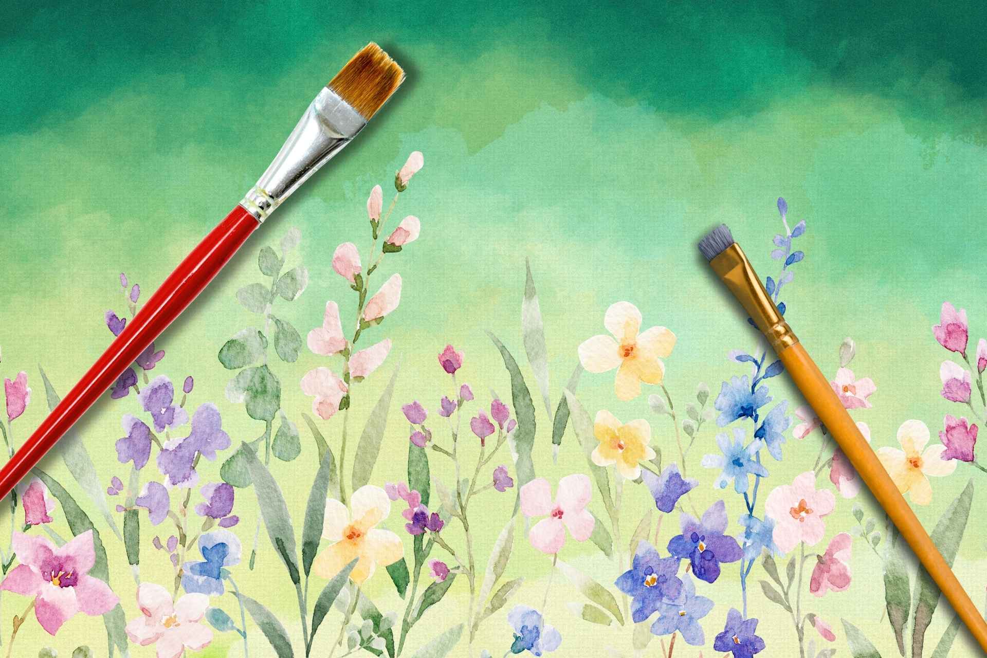 Art Social: 4 x 4 Abstract Watercolor | Evansville Museum of Arts